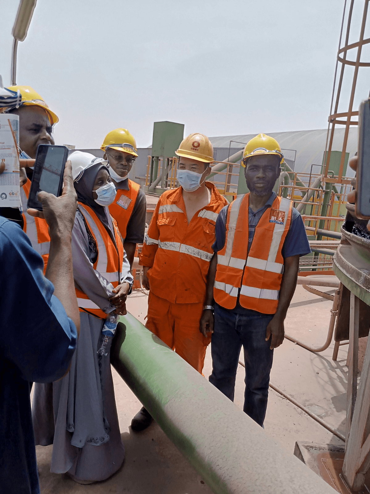 Geotechnical survey in progress